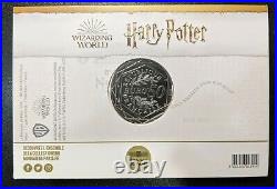 2021 France Silver 50 Euro Harry Potter Coin Wizarding World Hogwarts Castle