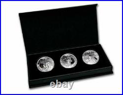 2021 Harry Potter Wizarding World 3 Ounce Silver Coin Proof Set (3 coins)