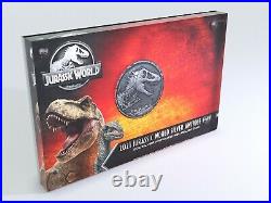 2021 Jurassic World 2oz Silver Antiqued Coin