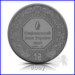 2022 1 Hryvnia 1 oz Silver Russian World The Spirit of the Nations Mintage 200