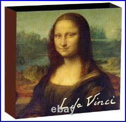2022 $1 Niue Leonardo Da Vinci Mona Lisa Treasures of World 1oz Silver Coin UNC