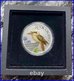 2022 Australia The World Money Fair Kookaburra 1 oz Silver Coin
