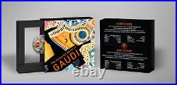 2022 Cameroon 1000 Francs Silver Proof Coin The Colourful World of Gaudi