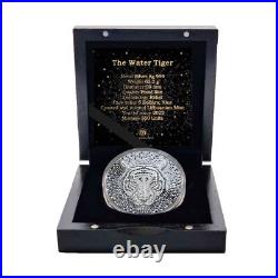 2022 Niue 2oz Silver The Water Tiger Proof Like Coin Lithuanian Mint