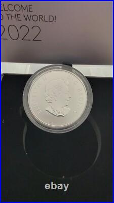 2022'Welcome to the World!' Proof $10 Fine Silver 1/2oz Coin