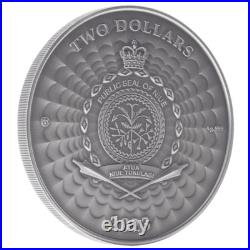 2023 2 Dollars Silver Coin'Baba Yaga' World of Cryptids Series, Mythical 2023 2 Dollars Silver Coin'Baba Yaga' World of Cryptids Series, Mythical