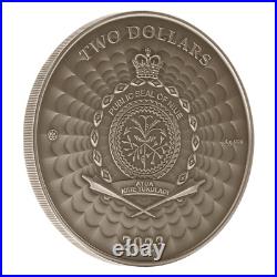 2023 2 Dollars Silver Coin'Curupira' World of Cryptids Series, Mythical 2023 2 Dollars Silver Coin'Curupira' World of Cryptids Series, Mythical