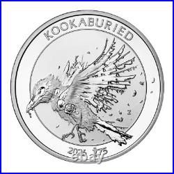 2023 (2026) Zombucks World Kookaburied BU 1 oz Silver Tube of 20 Rounds/Coins