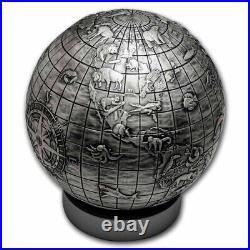 2023 Barbados 1 kilo Silver Animals of the World Spherical Coin SKU#282598
