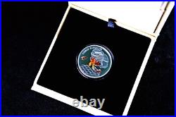 2023 Moldova World of Bee Silver Colored Coin Wildlife Proof 50 Lei ULTRA RARE 2023 Moldova World of Bee Silver Colored Coin Wildlife Proof 50 Lei ULTRA RARE