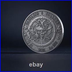2024 Barbados Oxford Captains of Fortune 2 oz 999 Silver Antique HR Coin 2024 Barbados Oxford Captains of Fortune 2 oz 999 Silver Antique HR Coin