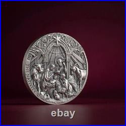 2024 Cameroon 2 oz Silver Bible Stories The Nativity