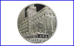 2024 China 50-gm Silver Chicago ANA World Money Fair Show Panda Proof