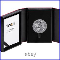 2025 Cameroon Bible Stories The Annunciation 2 oz Silver High Relief Coin 2025 Cameroon Bible Stories The Annunciation 2 oz Silver High Relief Coin