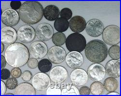 25.79oz Assorted World/Foreign Silver Coins 802.2g 29500