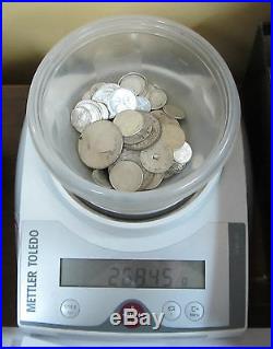 268.45 Grams of Foreign Silver World Coins