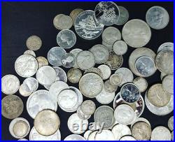 26ozt Assorted World/Foreign Silver Coins 810.4g 28907 26ozt Assorted World/Foreign Silver Coins 810.4g 28907
