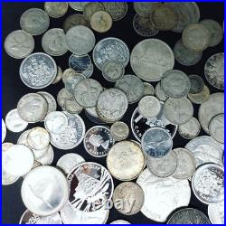 26ozt Assorted World/Foreign Silver Coins 810.4g 28907 26ozt Assorted World/Foreign Silver Coins 810.4g 28907