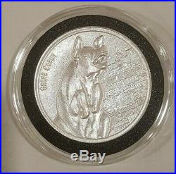 2oz Silver Gargoyle #4 Sacre Coeur Paris France Gargoyles of the World Coin