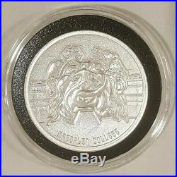2oz Silver Gargoyle #5 Magdalen College Oxford Gargoyles of the World Round Coin