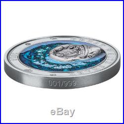3 oz 2018 Barbados Underwater World The Great White Shark Silver Coin