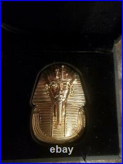 3 oz Palau 3D Tutankhamun Mask silver coin King Tut #135 of 333 worldwide