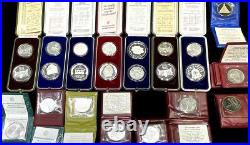 33 Silver & Cn Hanukkah Customs From Around The World Coins Bank Of Israel Lot