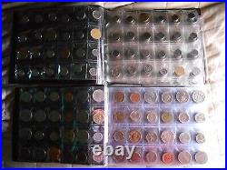 480 Coins From Mexico And Around The World In Coin Books