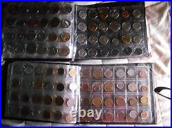480 Coins From Zimbabwe, Turkey, And Around The World In Coin Books