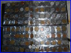 480 Mainly Large Coins From Around The World In Coin Books