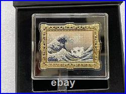 4pcs set Niue World famous painting jigsaw series silver&copper coin HOT