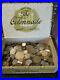 5-Pound-Lot-of-World-Coins-in-A-Vintage-Cigar-Box-with-Silver-01-hb