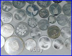 52.82oz Assorted World/Foreign Silver Coins & Commemoratives 1642.6g 29501 52.82oz Assorted World/Foreign Silver Coins & Commemoratives 1642.6g 29501