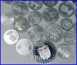 52.82oz Assorted World/Foreign Silver Coins & Commemoratives 1642.6g 29501 52.82oz Assorted World/Foreign Silver Coins & Commemoratives 1642.6g 29501