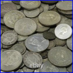 56oz Assorted World/Foreign Silver Coins 29580