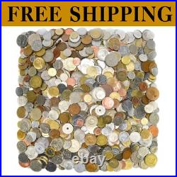 5lb Bulk Circulated Foreign Coins Perfect Gift for Enthusiasts & Collectors 5lb Bulk Circulated Foreign Coins Perfect Gift for Enthusiasts & Collectors