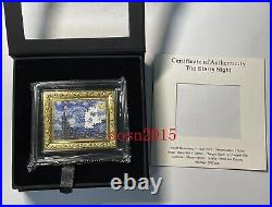 5pcs set Niue+Chad World famous painting jigsaw series silver&copper coin