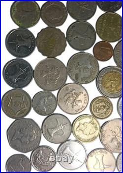 73pcs Silver/golden Coins Old Mixed Lot Foreign Worldwide Coins Collection