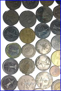 73pcs Silver/golden Coins Old Mixed Lot Foreign Worldwide Coins Collection