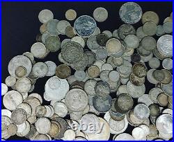 81.4ozt Assorted World/Foreign Silver Coins 2531.35g 29204