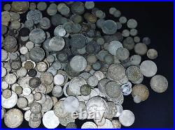 81.4ozt Assorted World/Foreign Silver Coins 2531.35g 29204