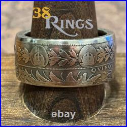 90% SILVER Austria 5 Corona COIN RING 1900-1909 SIZE 5-13 Europe World War 1 90% SILVER Austria 5 Corona COIN RING 1900-1909 SIZE 5-13 Europe World War 1