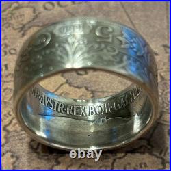 90% SILVER Austria 5 Corona COIN RING 1900-1909 SIZE 5-13 Europe World War 1 90% SILVER Austria 5 Corona COIN RING 1900-1909 SIZE 5-13 Europe World War 1