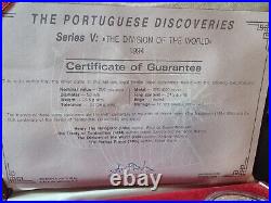 Age Of Discoveries / 4 Silver Coins 200 Escudo 1994 / The Division Of The World