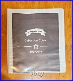 Album De 200 Monedas Del mundo. 200 World Coins
