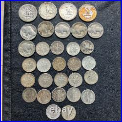 American Old Coins Silver World Collection Antique Commemorative