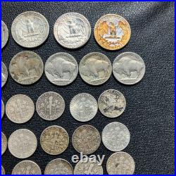 American Old Coins Silver World Collection Antique Commemorative