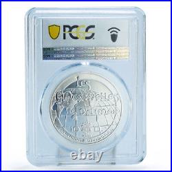Andorra 10 diners World Wonders Mexico Chichen Itza PR69 PCGS silver coin 2009