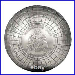 Animals of the World 1 kilo Antique finish Silver Coin 25$ Barbados 2023