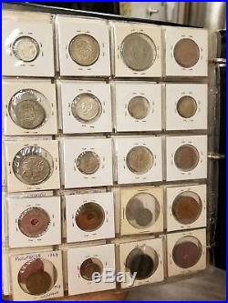 Antique Foreign World Coin Collection 1700s To 1900s Many Silver Pieces 80 Total